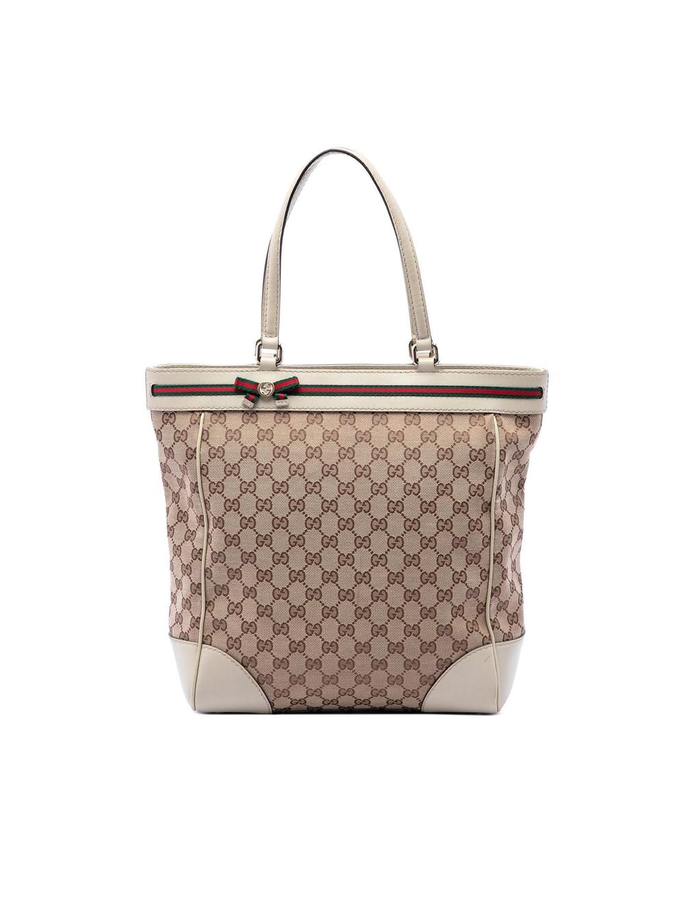 Gucci Gg Canvas Web Mayfair Tote Pre- #363009G54B